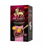 Richard чай черный Royal Cranberry & Cloudberry, 25 пакетиков